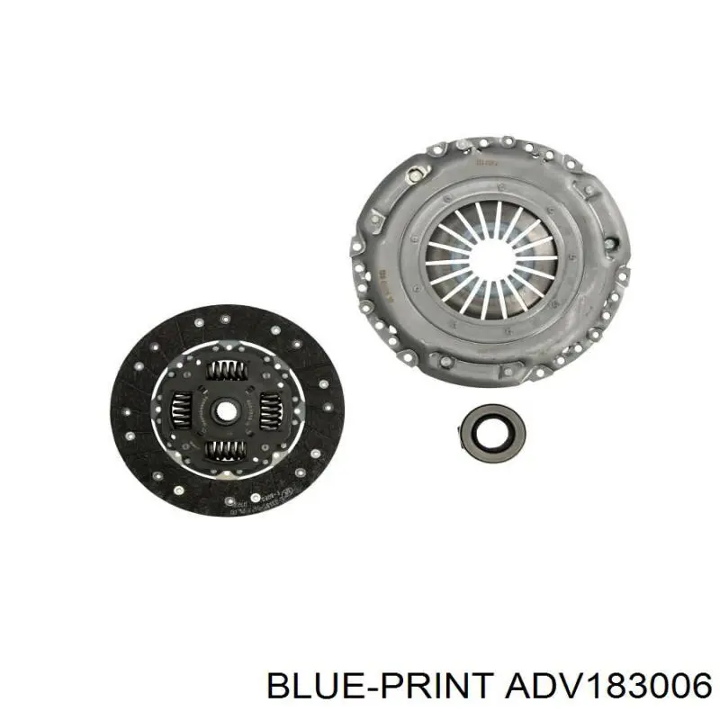 Комплект зчеплення (3 частини) Blue Print ADV183006 ціна, від 106.94 USD