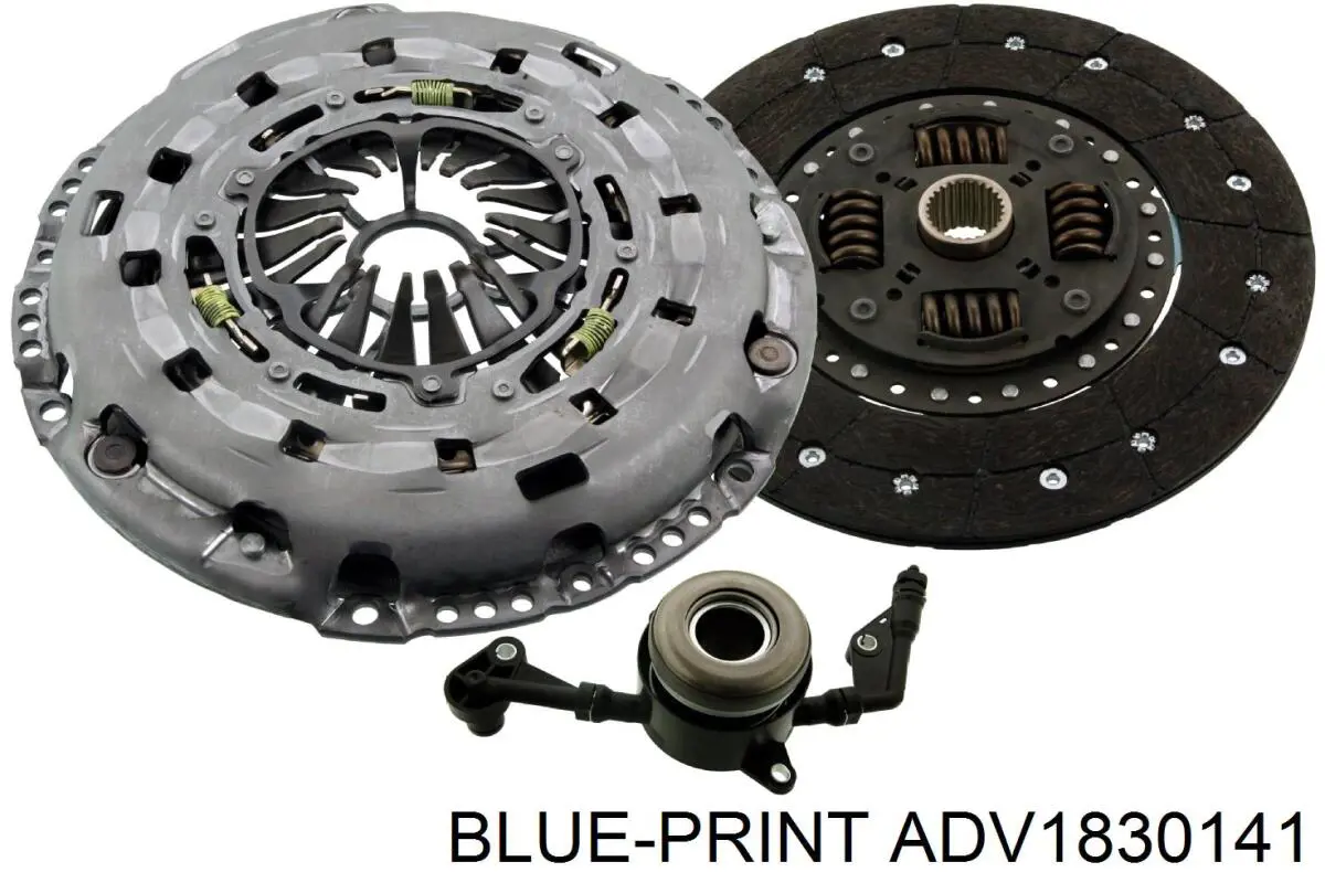 Комплект зчеплення (3 частини) Blue Print ADV1830141 ціна, від 1032.10 USD
