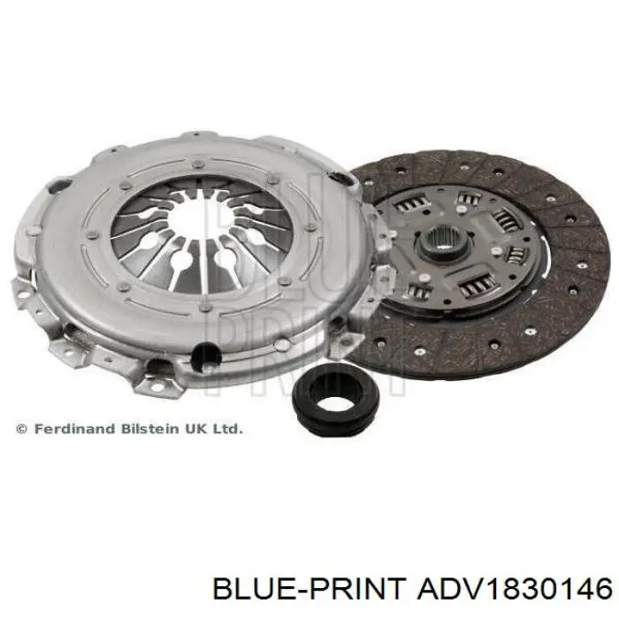 Комплект зчеплення (3 частини) Blue Print ADV1830146 ціна, від 181.39 USD