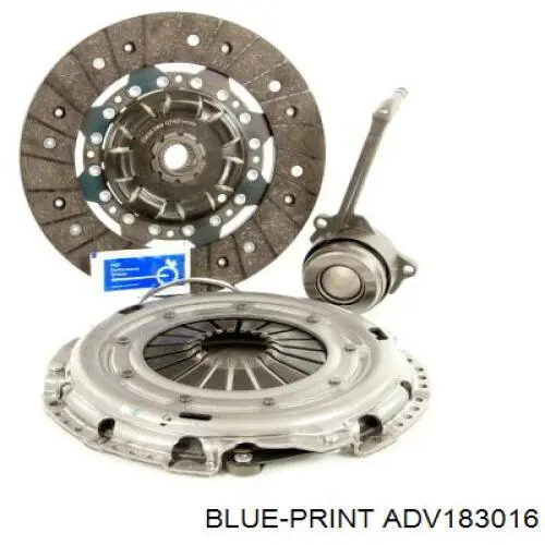 Комплект зчеплення (3 частини) Blue Print ADV183016 ціна, від 166.54 USD