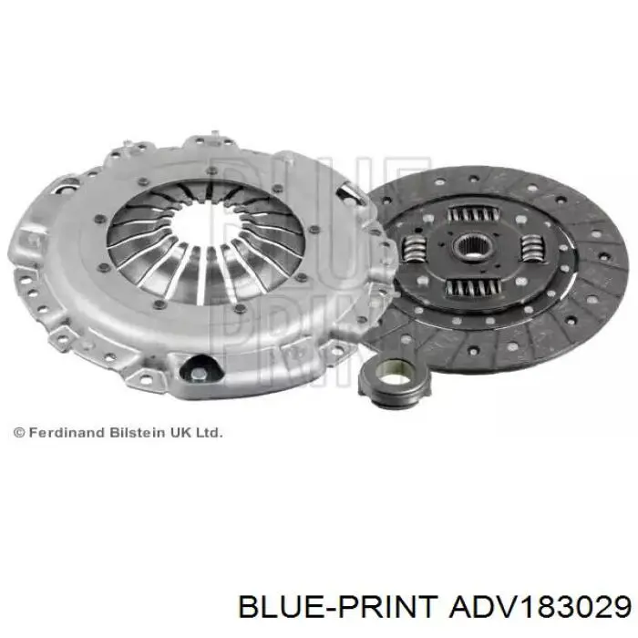 Купити ADV183029 Blue Print Комплект зчеплення (диск, корзина, підшипник)