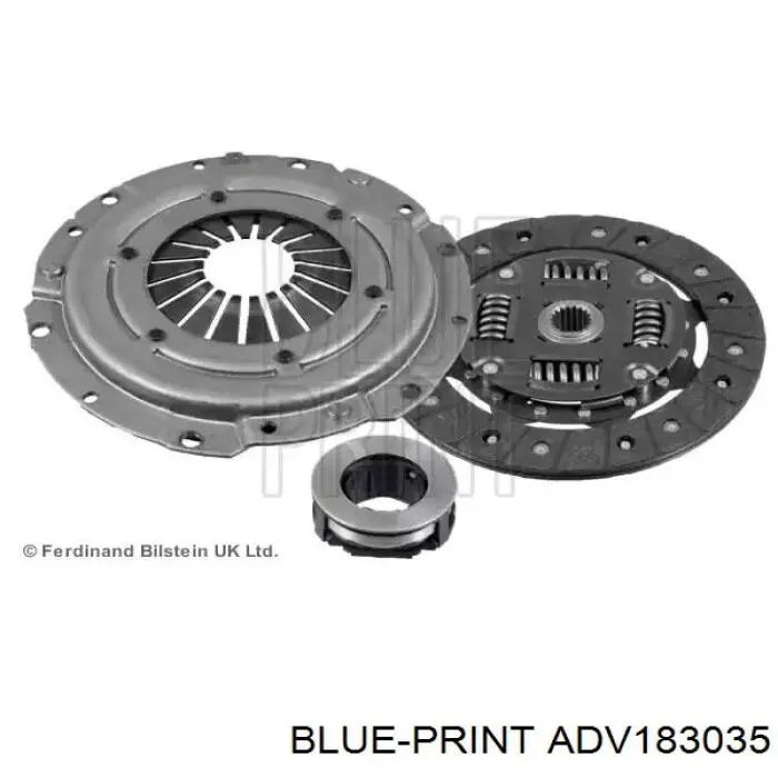 Комплект зчеплення (3 частини) Blue Print ADV183035 ціна, від 71.18 USD