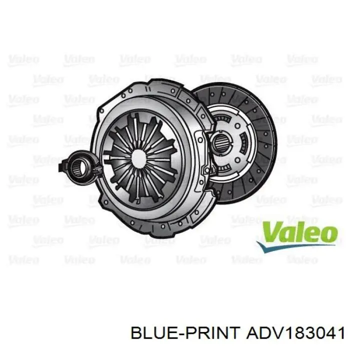 Комплект зчеплення (3 частини) ADV183041 Blue Print