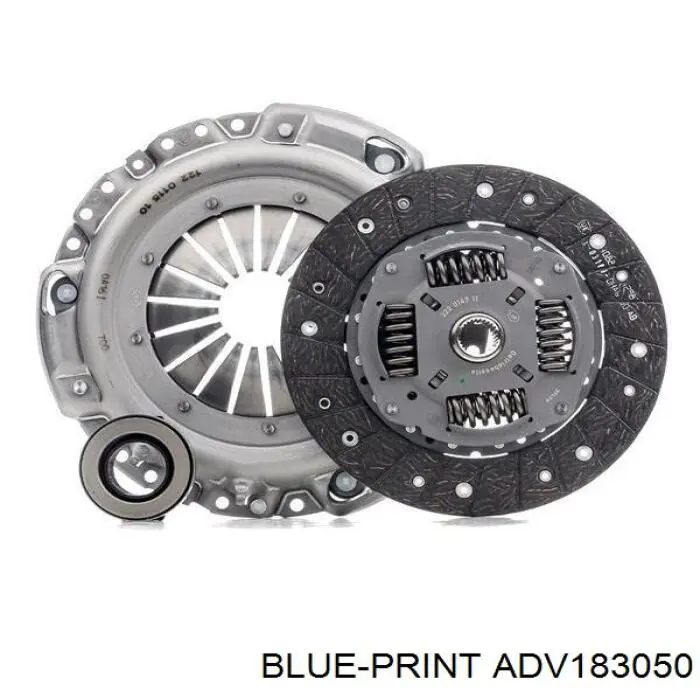 Комплект зчеплення (3 частини) Blue Print ADV183050 ціна, від 108.37 USD