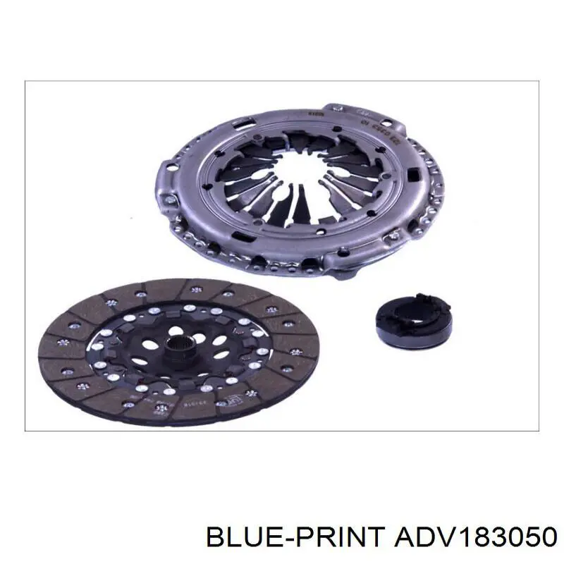 Купити ADV183050 Blue Print Комплект зчеплення (диск, корзина, підшипник)
