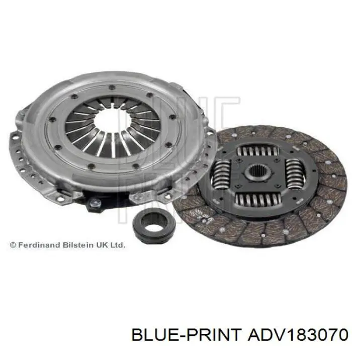 Купити ADV183070 Blue Print Комплект зчеплення (диск, корзина, підшипник)
