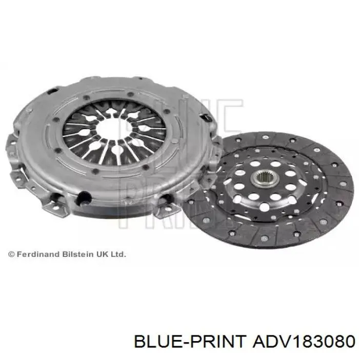 Комплект зчеплення (3 частини) Blue Print ADV183080 ціна, від 147.04 USD