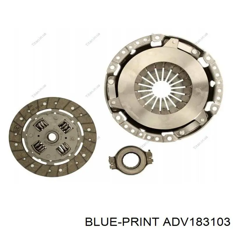Купити ADV183103 Blue Print Диск зчеплення