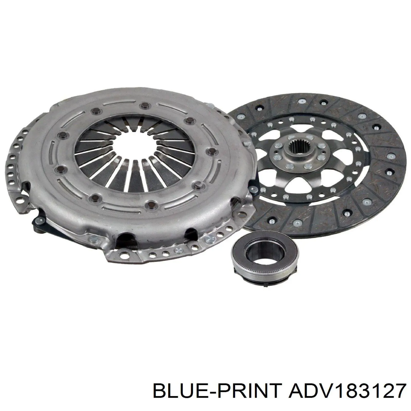 Blue print диск зчеплення (blue print audi диск сцепления a4 1.8t 97- (228мм, без пружин)) на Audi A4 8E5, B6