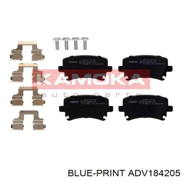 Купити ADV184205 Blue Print Задні колодки