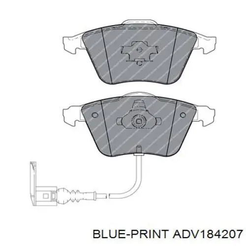 Гальмівні колодки Asam 55468 ціна, від 20.21 USD