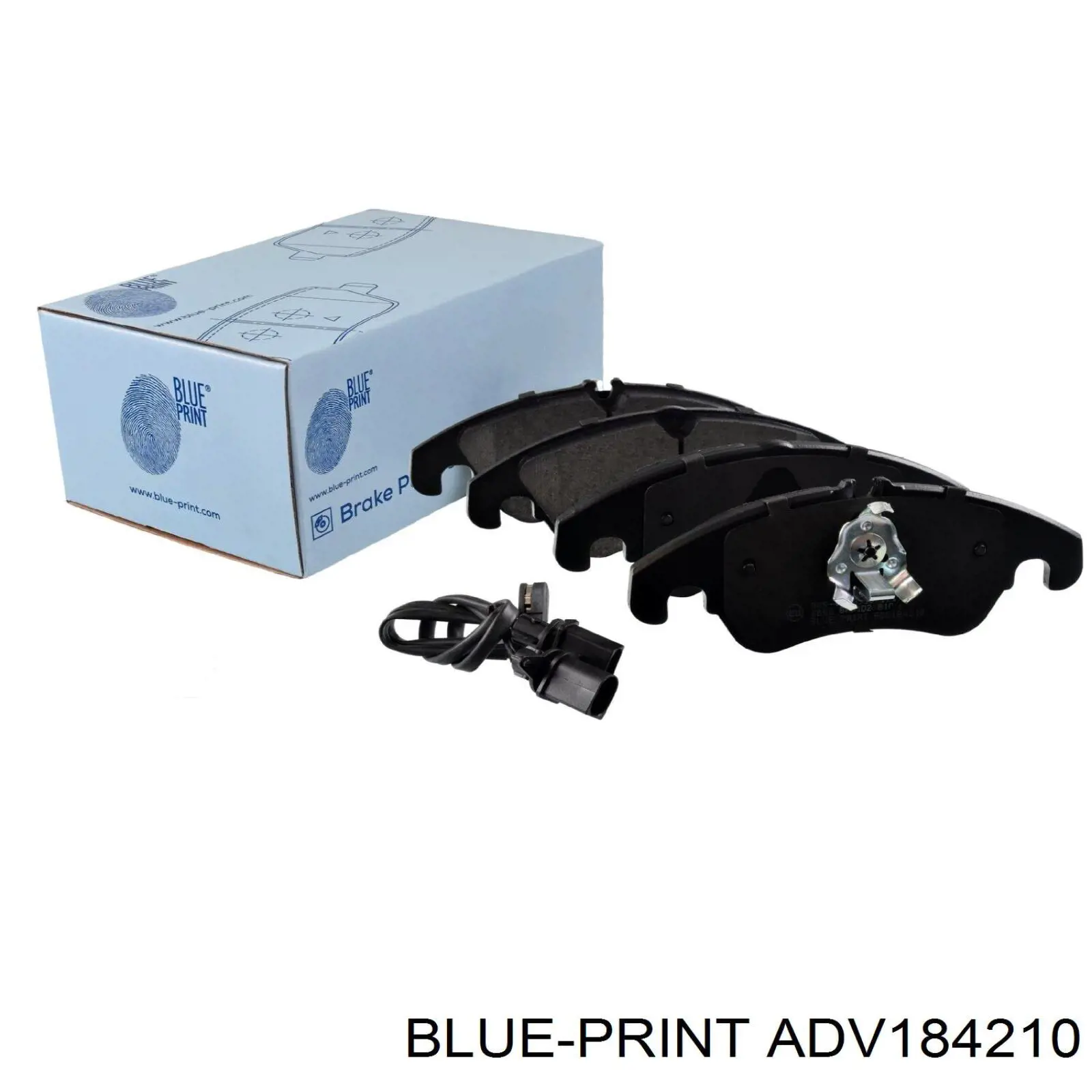 Передні тормозні колодки ADV184210 Blue Print