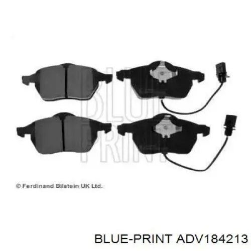ADV184213 Blue Print Передні гальмівні колодки