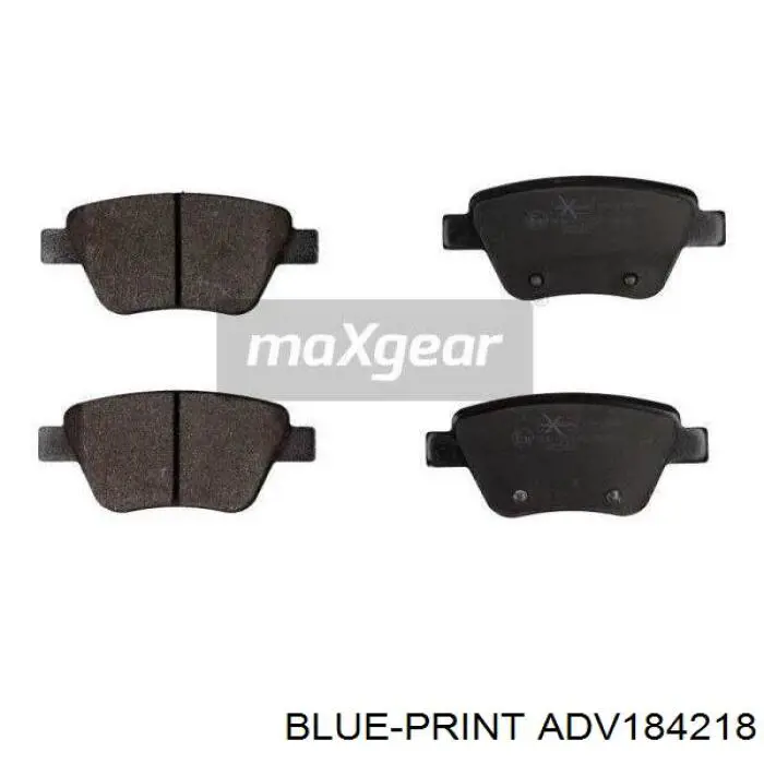 Купити ADV184218 Blue Print Задні колодки