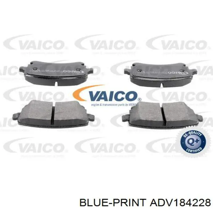 Купити ADV184228 Blue Print Задні колодки