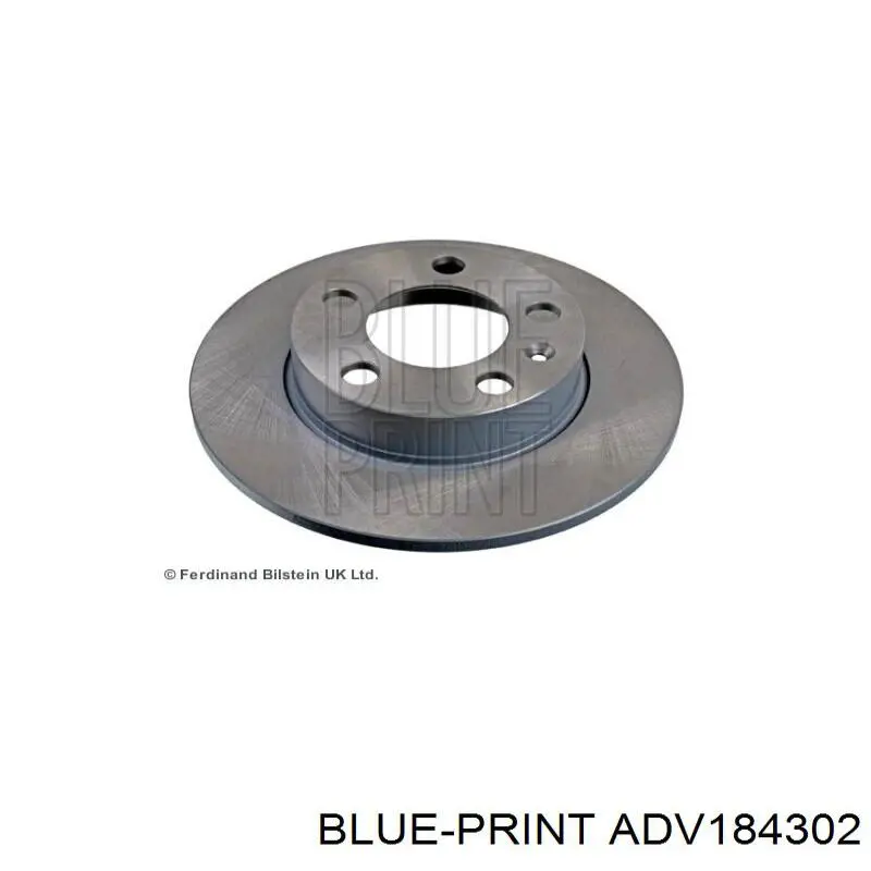 Гальмівні диски ADV184302 Blue Print