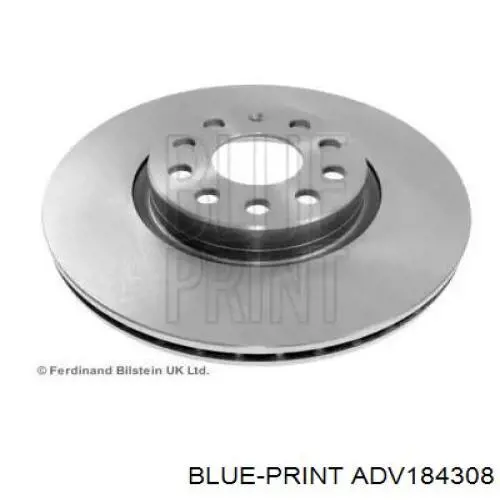 Диск гальмівний передній Blue Print ADV184308