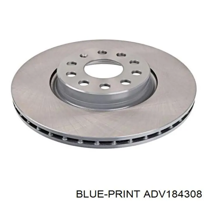 Диск переднього гальма Blue Print ADV184308 ціна, від 44.67 USD