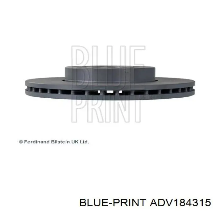 Ремкомплект передніх гальм ADV184315 Blue Print