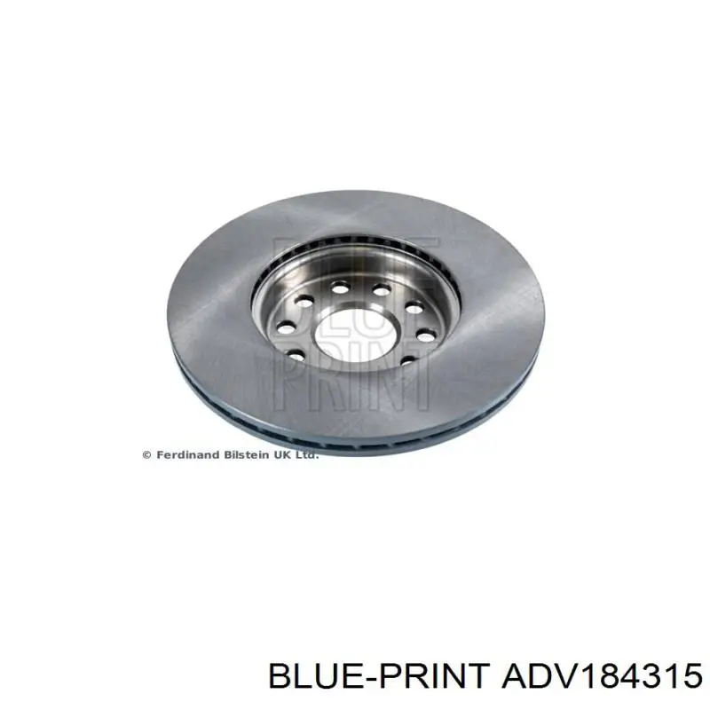 Ремкомплект передніх гальм Blue Print ADV184315