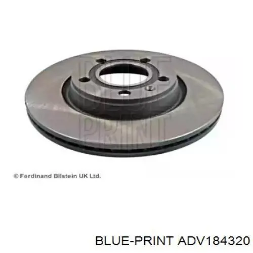 Диск переднього гальма Blue Print ADV184320 ціна, від 33.78 USD