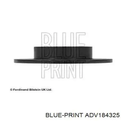 Гальмівні диски ADV184325 Blue Print