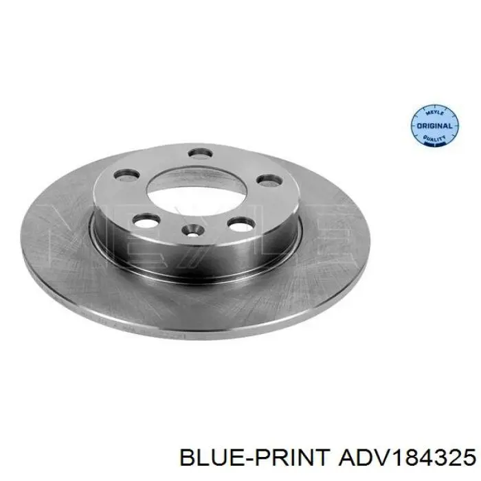 Диск гальмівний задній Blue Print ADV184325