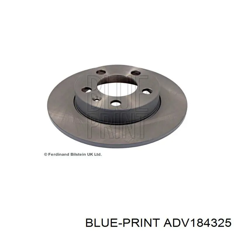 Диск гальмівний задній ADV184325 Blue Print