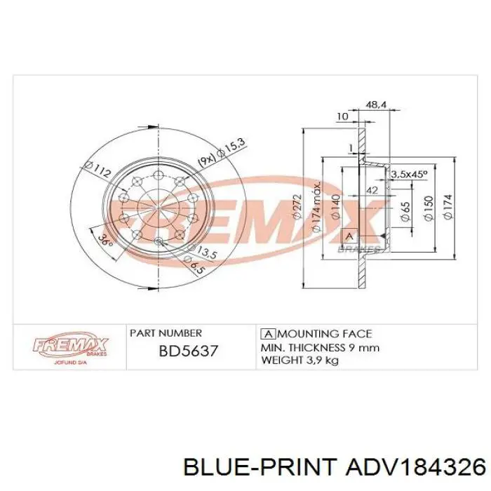 Задні дискові гальма Maxgear 192018 ціна, від 24.73 USD