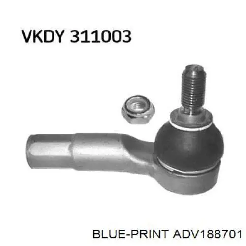 Рульовий наконечник HUB156 Ford