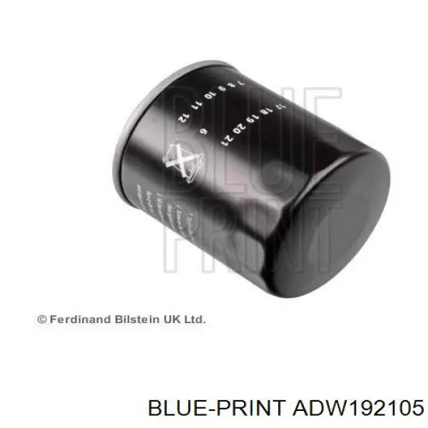 ADW192105 Blue Print фільтр масляний