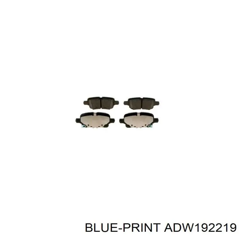 Купити ADW192219 Blue Print Автомобільний фільтр повітря