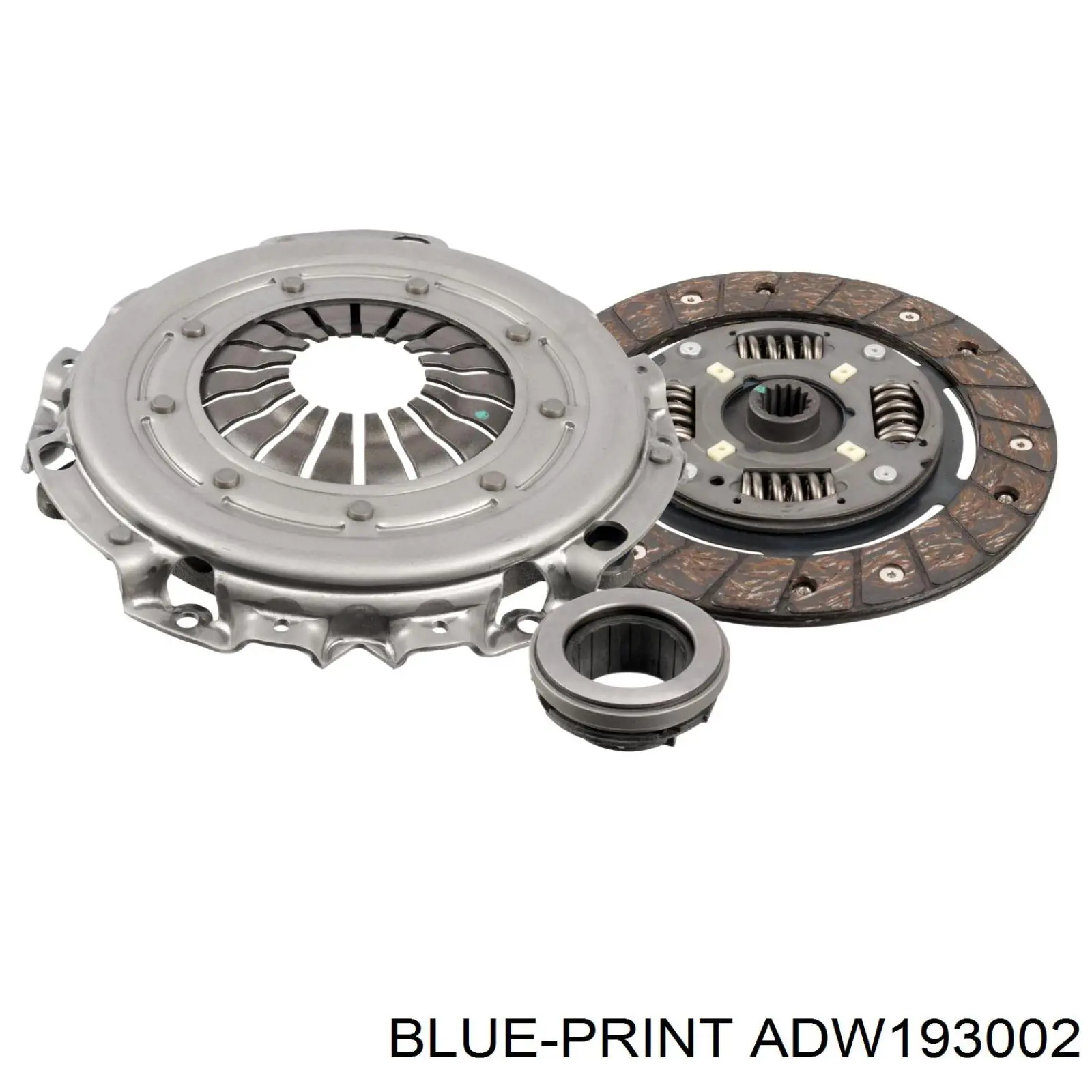 Комплект зчеплення (3 частини) Blue Print ADW193002 ціна, від 80.73 USD