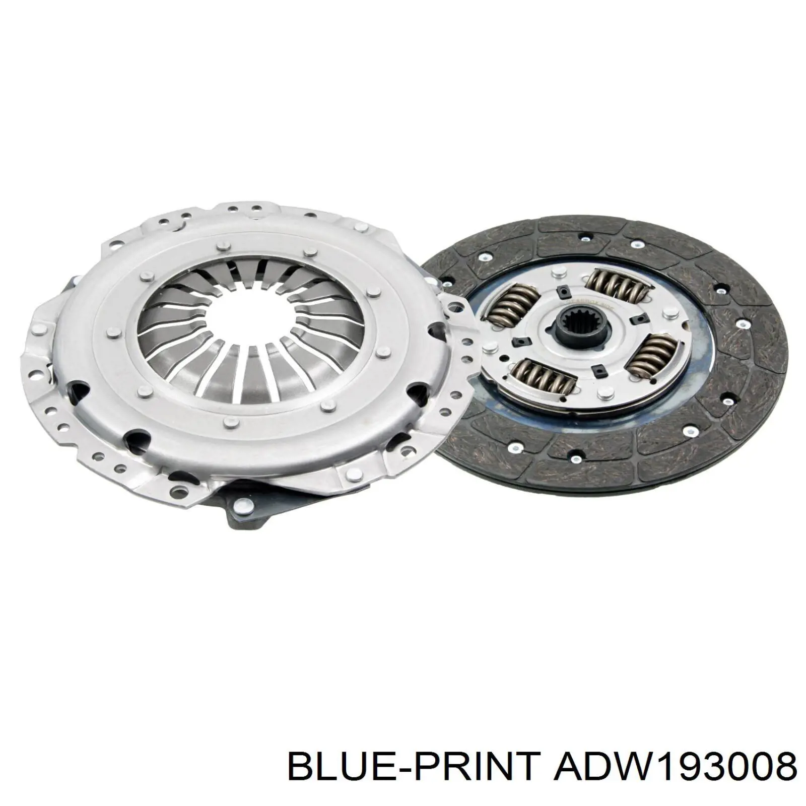 ADW193008 Blue Print комплект зчеплення (3 частини)