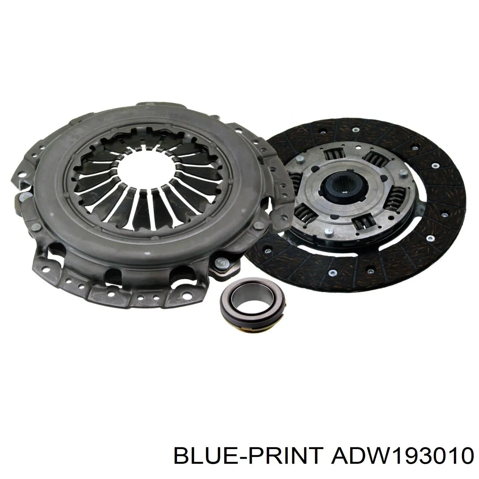 Купити ADW193010 Blue Print Комплект зчеплення (диск, корзина, підшипник)