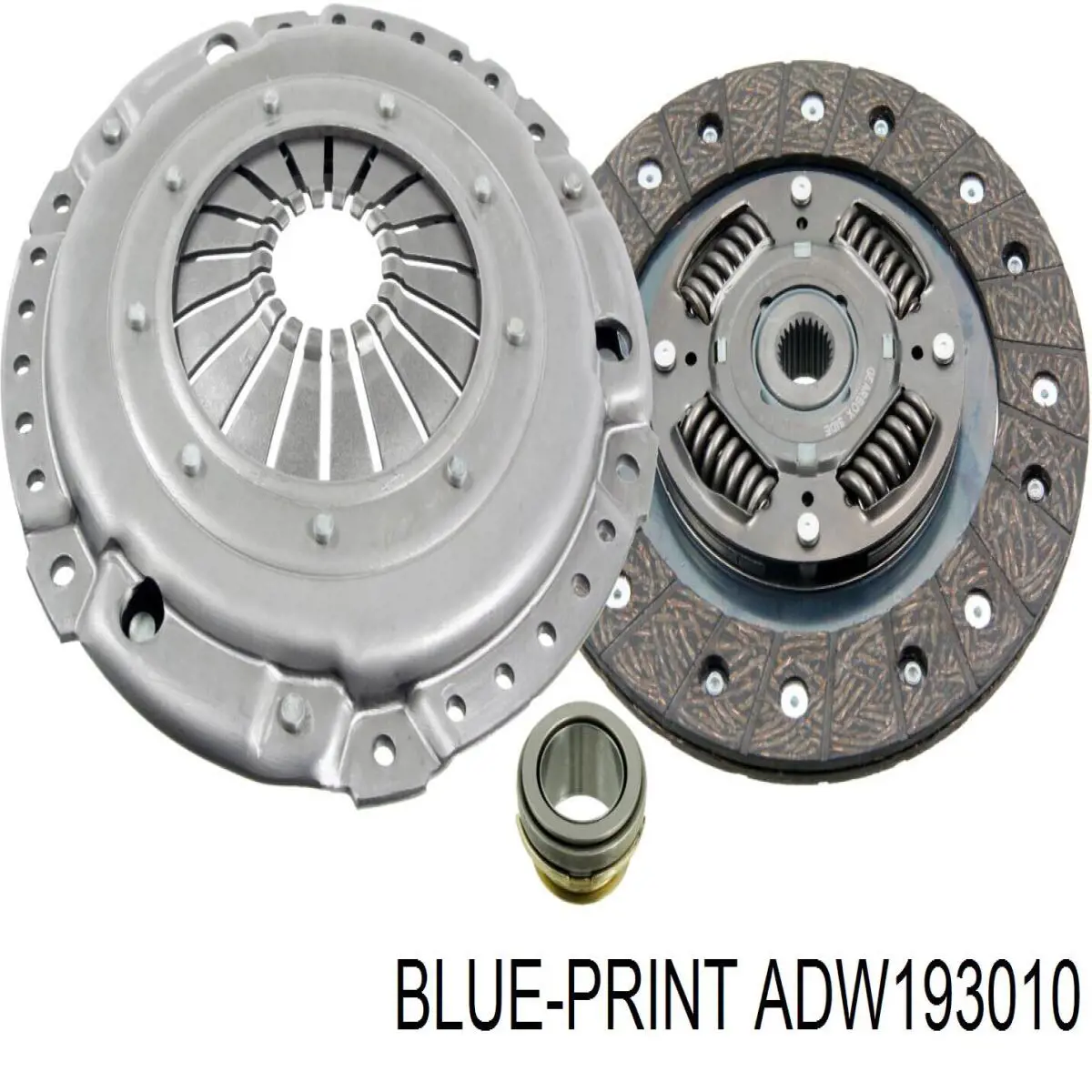 ADW193010 Blue Print комплект зчеплення (3 частини)