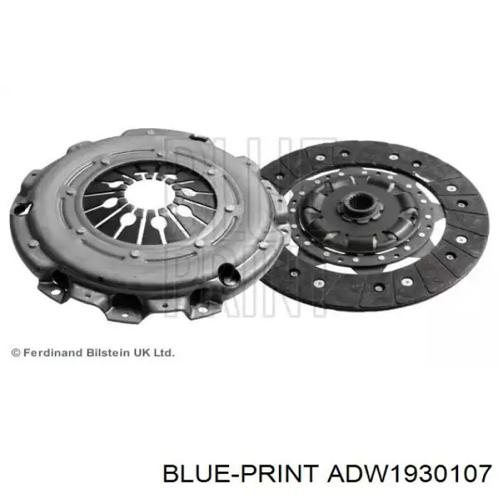 Комплект зчеплення (3 частини) Blue Print ADW1930107 ціна, від 141.53 USD