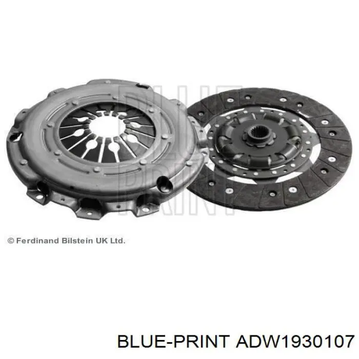 ADW1930107 Blue Print комплект зчеплення (3 частини)