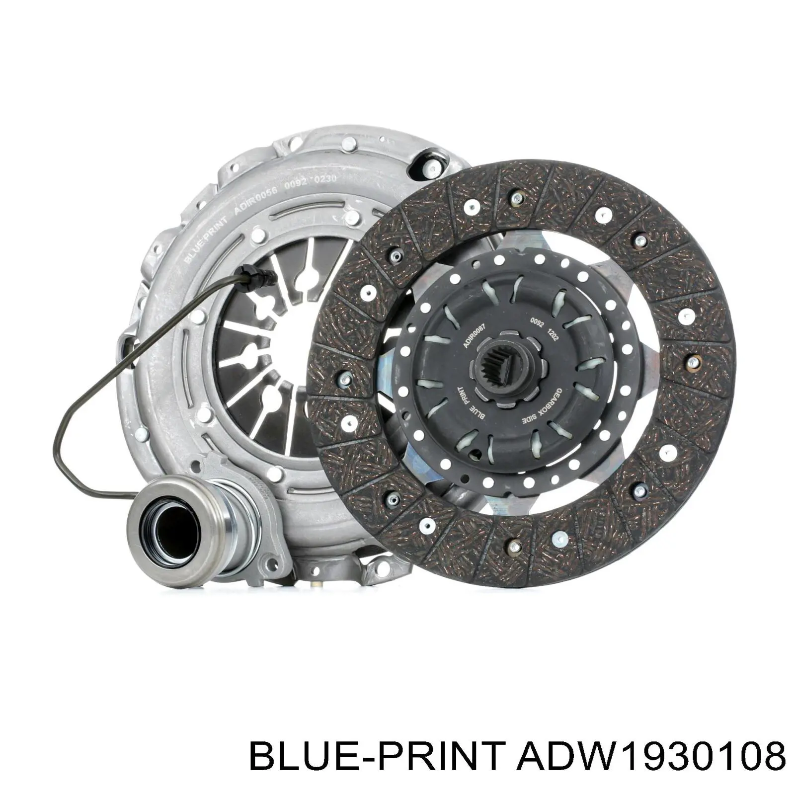 Комплект зчеплення (3 частини) Blue Print ADW1930108 ціна, від 180.20 USD