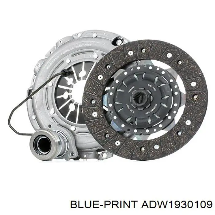 Комплект зчеплення (3 частини) Blue Print ADW1930109 ціна, від 135.49 USD