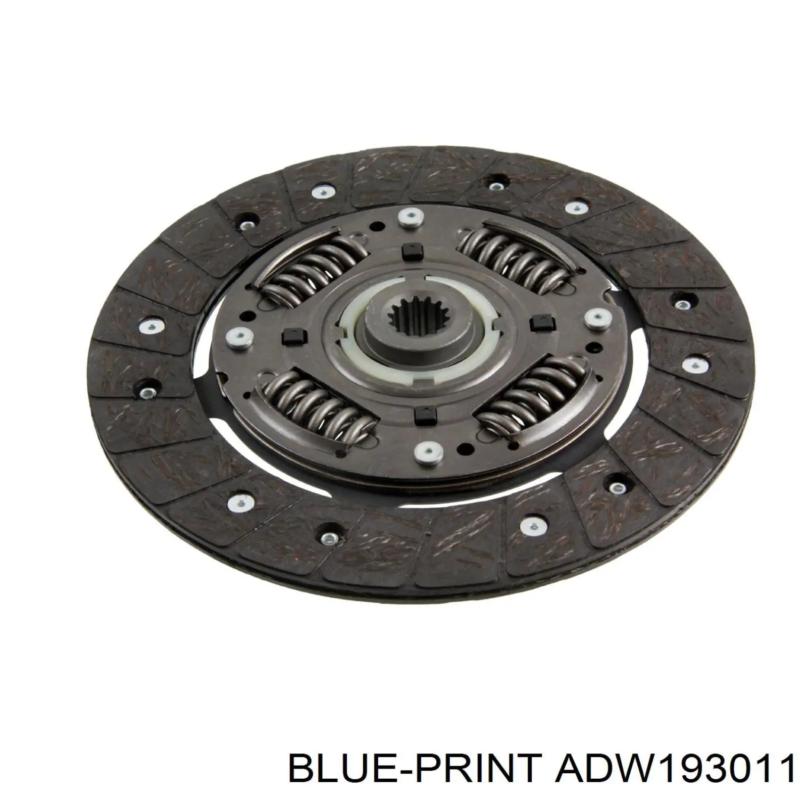 ADW193011 Blue Print комплект зчеплення (3 частини)