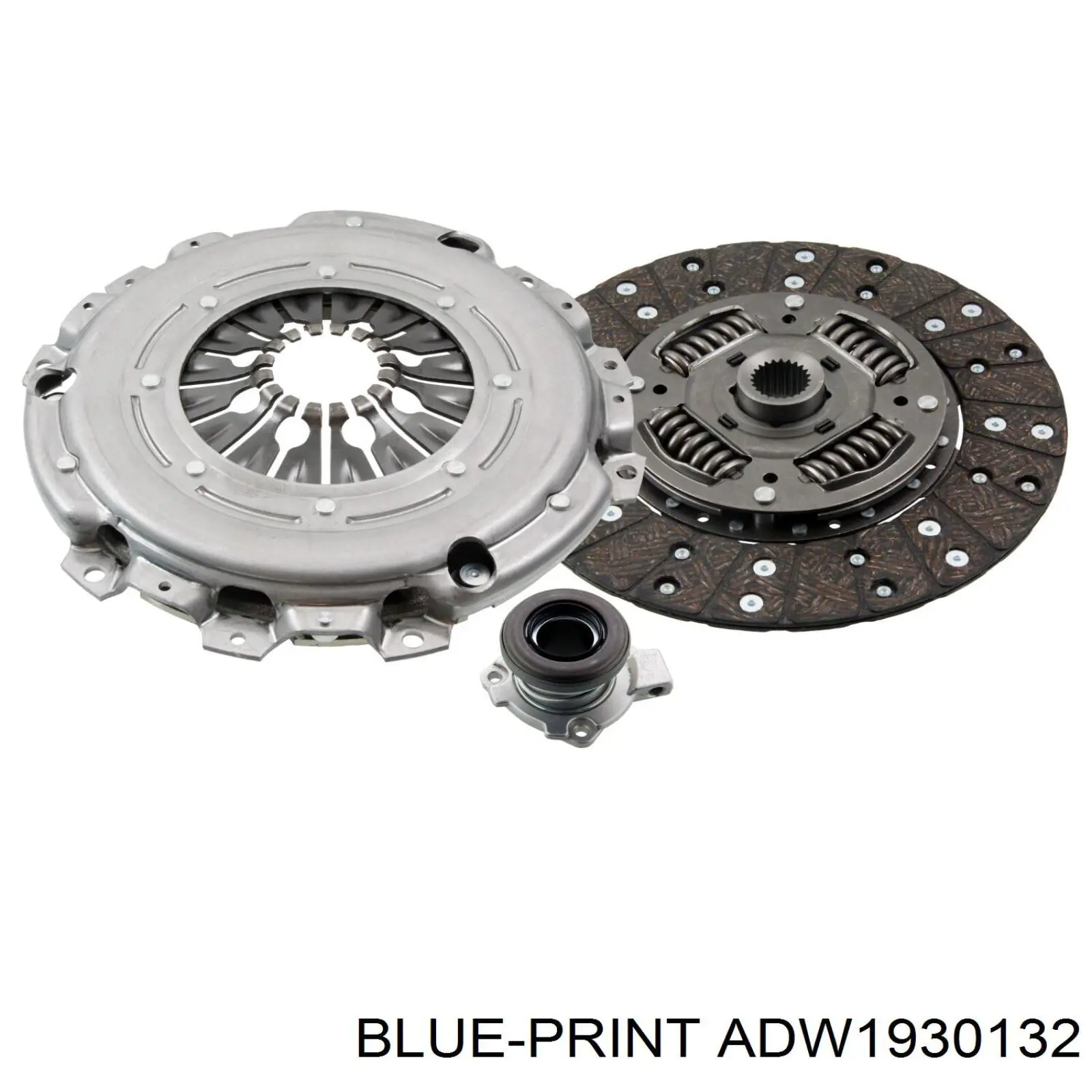 Комплект зчеплення (3 частини) Blue Print ADW1930132 ціна, від 189.81 USD
