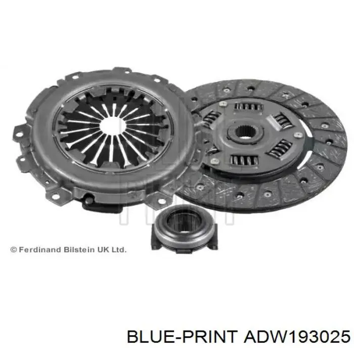 Комплект зчеплення (3 частини) ADW193025 Blue Print