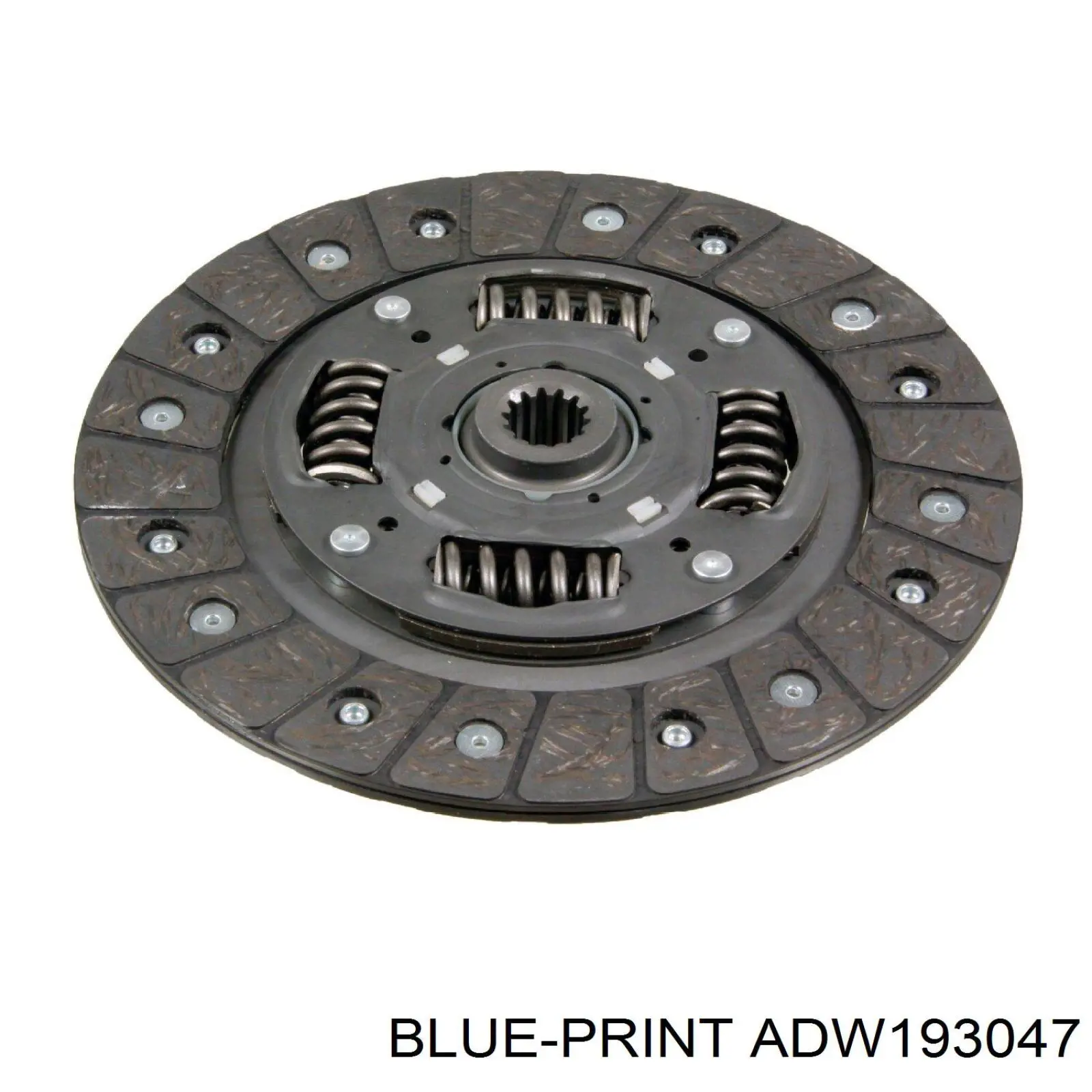 ADW193047 Blue Print комплект зчеплення (3 частини)
