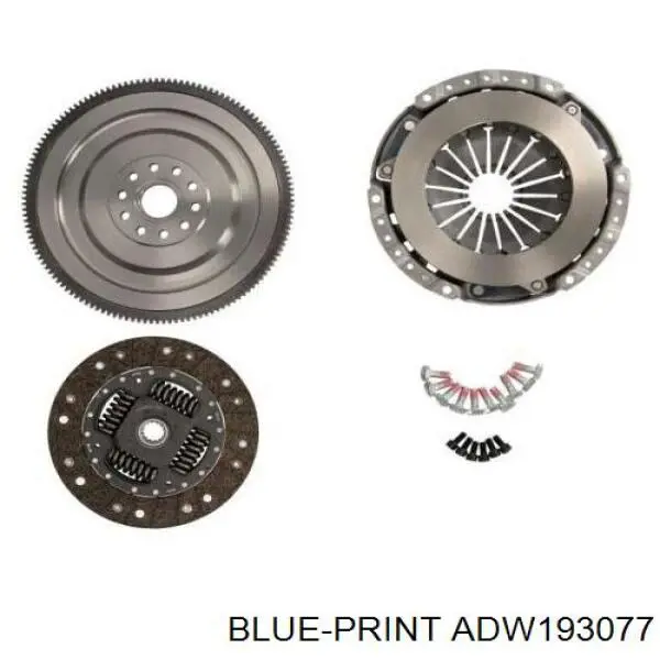 Комплект зчеплення (3 частини) ADW193077 Blue Print