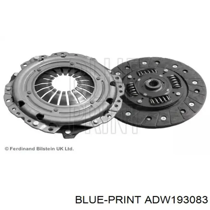 Комплект зчеплення (3 частини) Blue Print ADW193083 ціна, від 170.76 USD