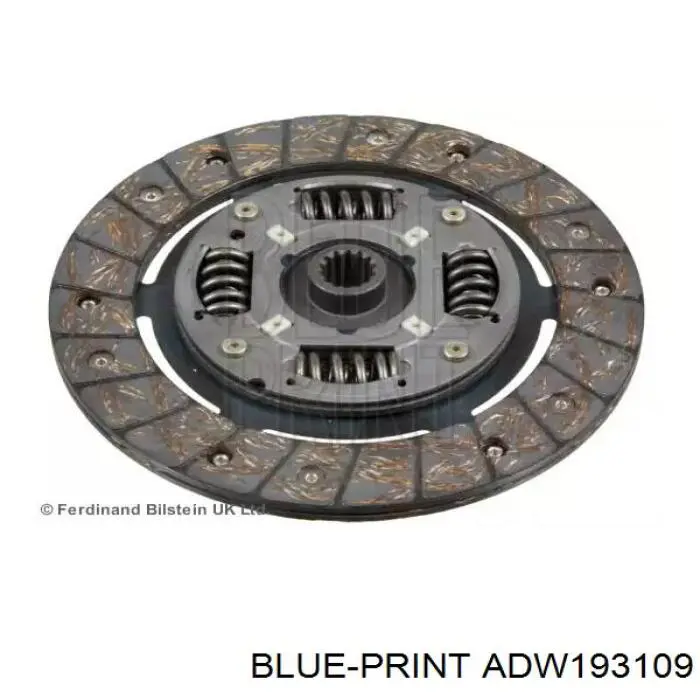 Диск зчеплення ADW193109 Blue Print