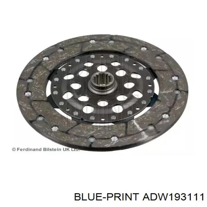 ADW193111 Blue Print Диск зчеплення
