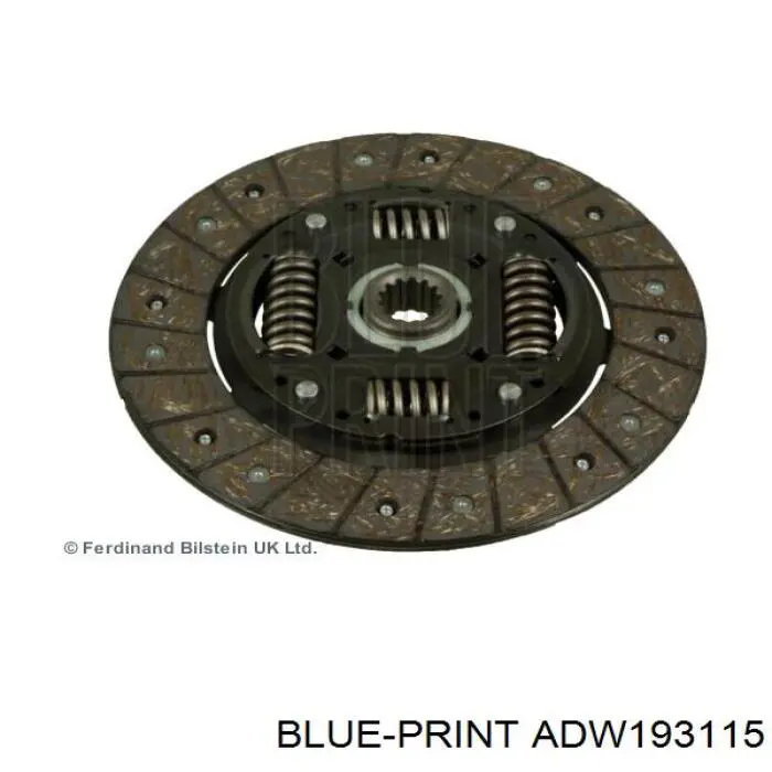 Диск зчеплення ADW193115 Blue Print