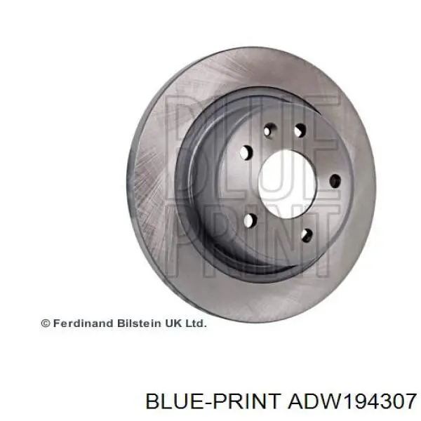 ADW194307 Blue Print диск гальмівний задній